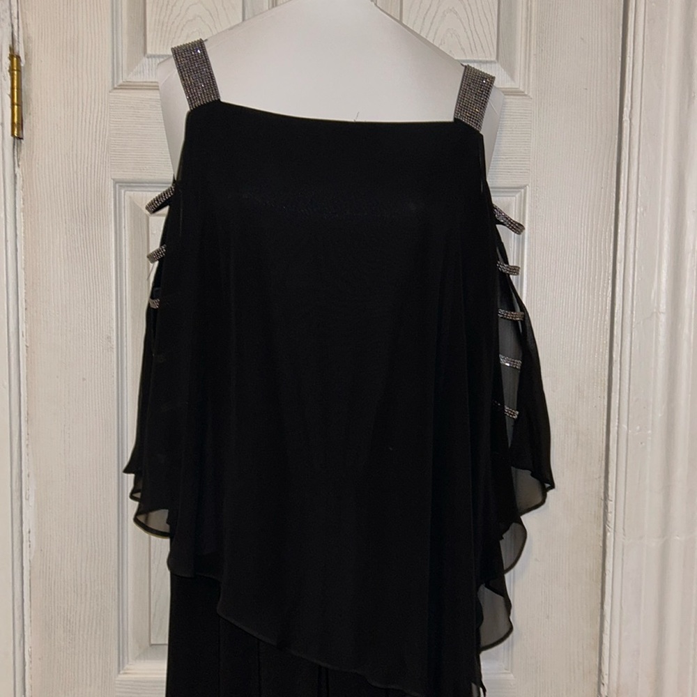 Holiday jumpsuit women size XL black